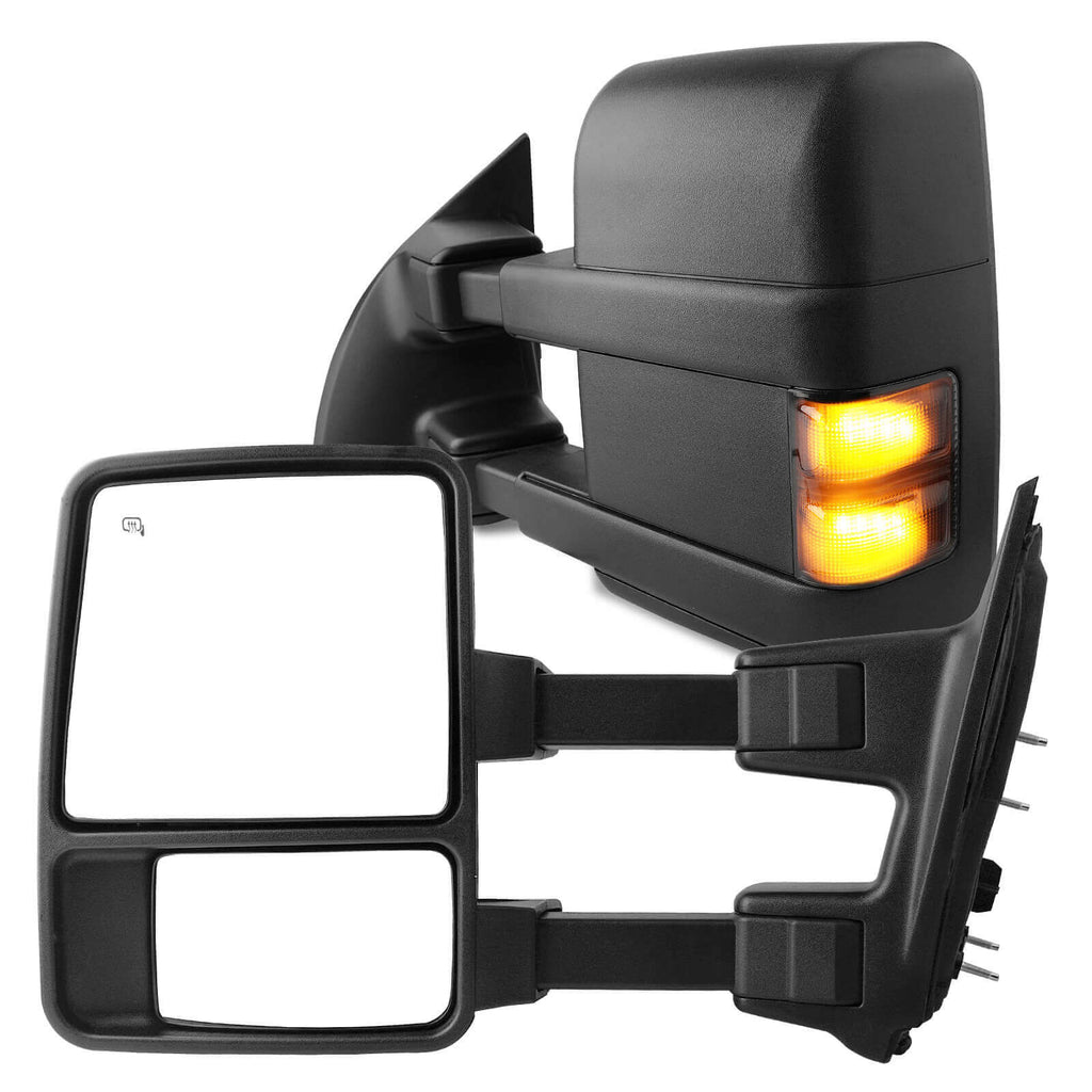 YITAMOTOR-08-16-Ford-F250-F350-Super-Duty-Powered-Heated-Extendable-Tow-Mirrors