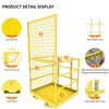 YITAMOTOR® 43"x45"Forklift Safety Cage Basket Safety Cage 2 Person Work Platform 1300 LBS0