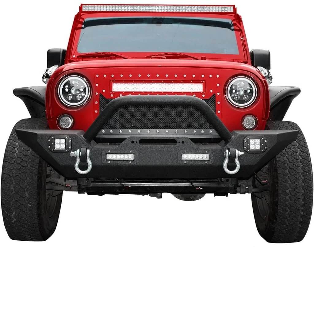 07-18 Jeep Wrangler JK front bumper