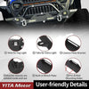 YITAMOTOR-18-22-Jeep-Wrangler-JL/ 20-22-Jeep-Gladiator-Rock-Crawler-Front-Bumper