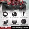 YITAMOTOR-2007-2018-Jeep-Wrangler-JK-&-JK-Unlimited-Front-Bumper-with-LED-lights-D-rings-winch-plate-fog-holes