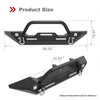 YITAMOTOR®  Jeep Wrangler Front Bumper size