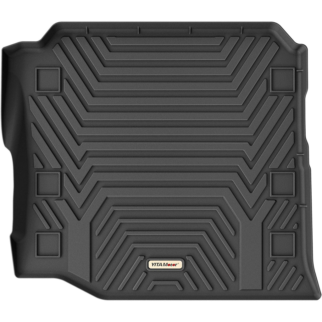 YITAMOTOR® 18-23 Jeep Wrangler JL Unlimited 4-Door Floor Mats, 1st & 2nd Row All Weather Protection Floor Liner