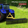 YITAMOTOR® 3 Point Attach Landscape Rock Rake Tractor Towing 360 Degree Rotation