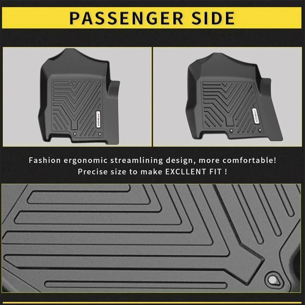 17-21 Nissan Titan passenger side floor mats