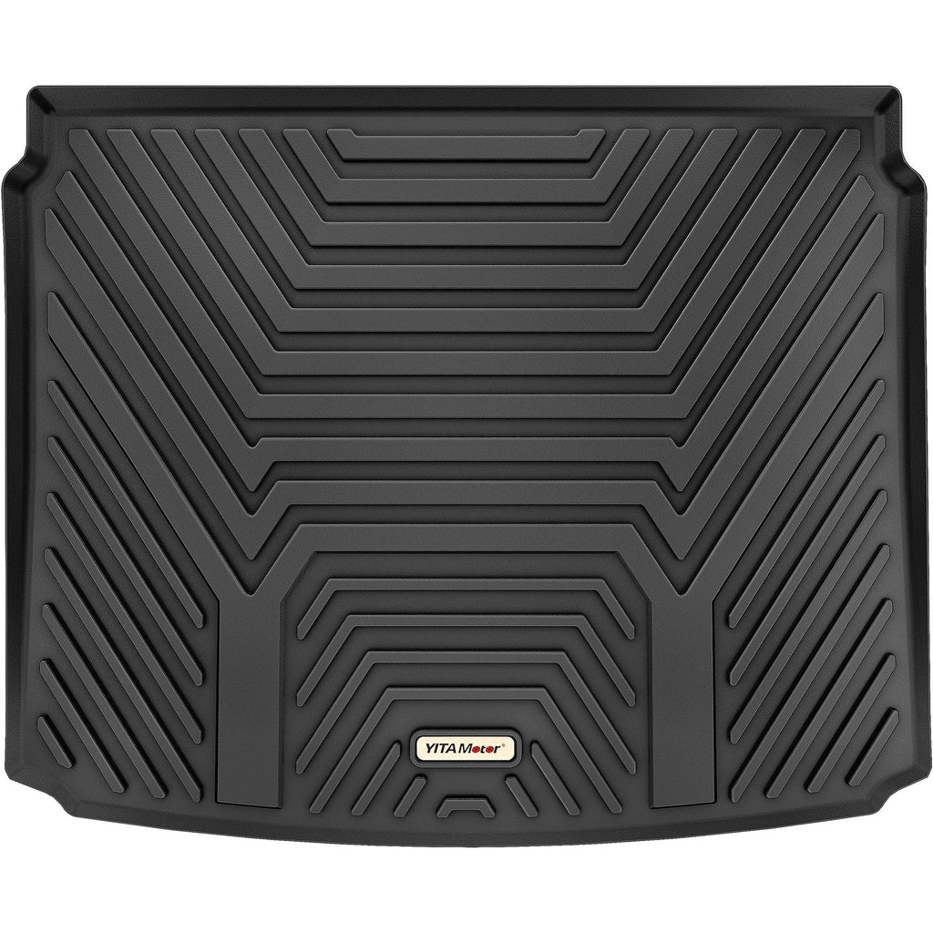 YITAMOTOR® Cargo Trunk Mats 2021-2024 Nissan Rogue No Sport, Cargo Liner Custom-Fit Black TPE All-Weather Car Trunk Liner