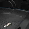 YITAMOTOR® Cargo Trunk Mats 2021-2024 Nissan Rogue No Sport, Cargo Liner Custom-Fit Black TPE All-Weather Car Trunk Liner