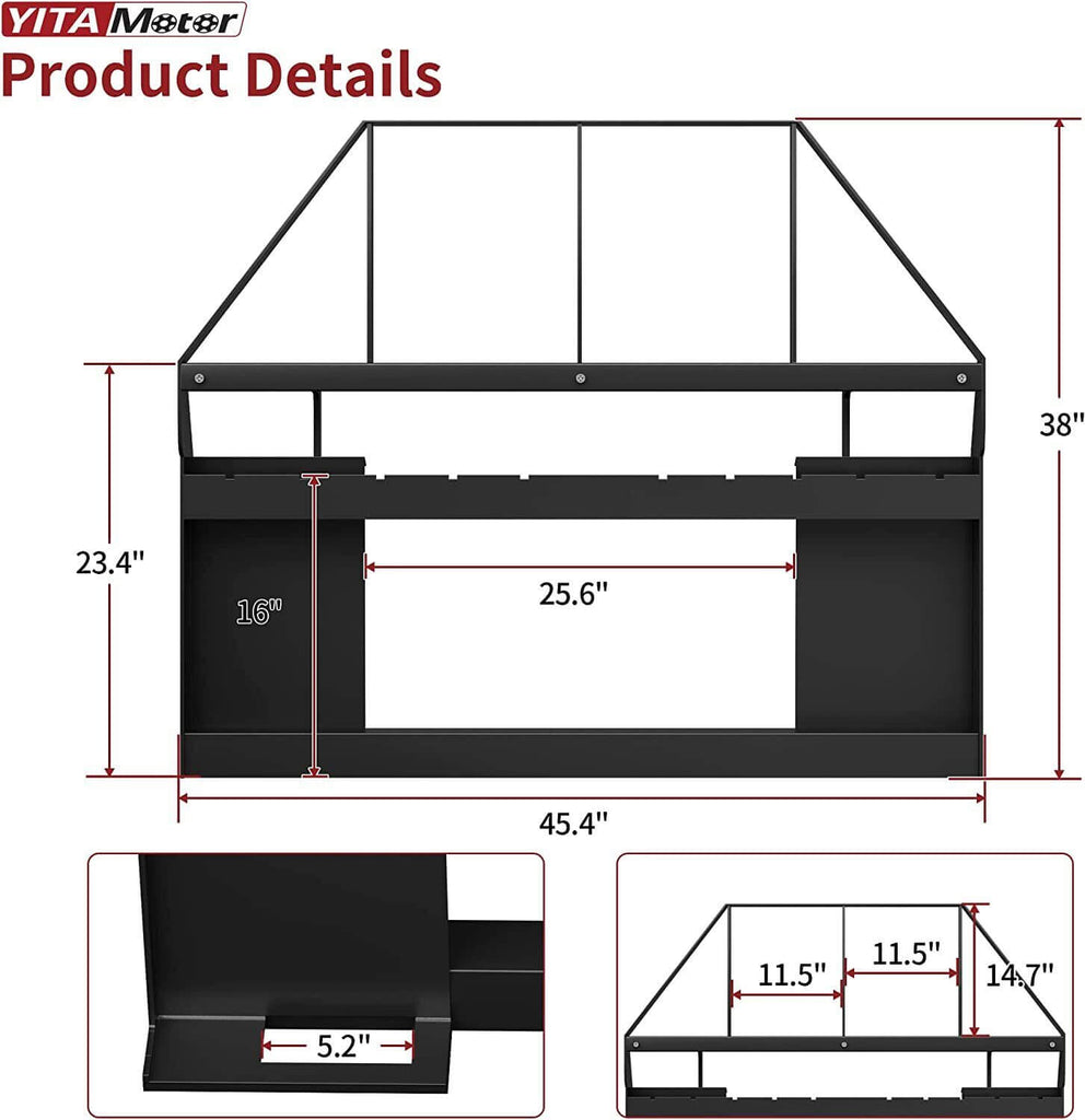 4000lbs Pallet Fork Frame