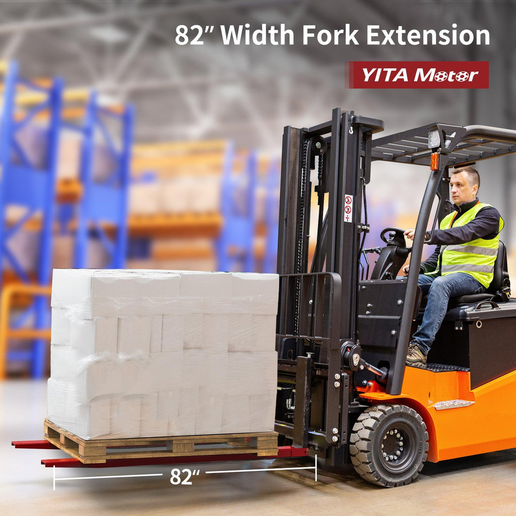 YITAMOTOR®  82" Length 5" Width Pallet Fork Extension