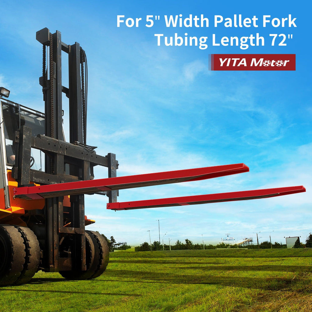 YITAMOTOR® 72" Length 5" Width Pallet Fork Extension