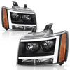 LED DRL Projector 2007-2013 Chevy Avalanche / Suburban / Tahoe Headlight