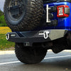Jeep Wrangler rear bumper display