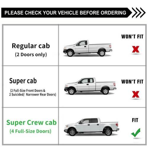 Ford F-150 Running Boards Fitment Details