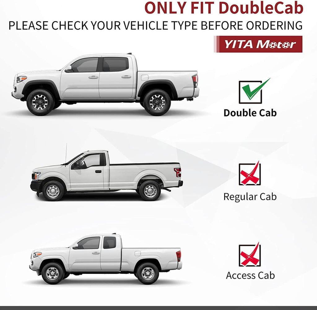 Toyota Tacoma running boards only for double cab
