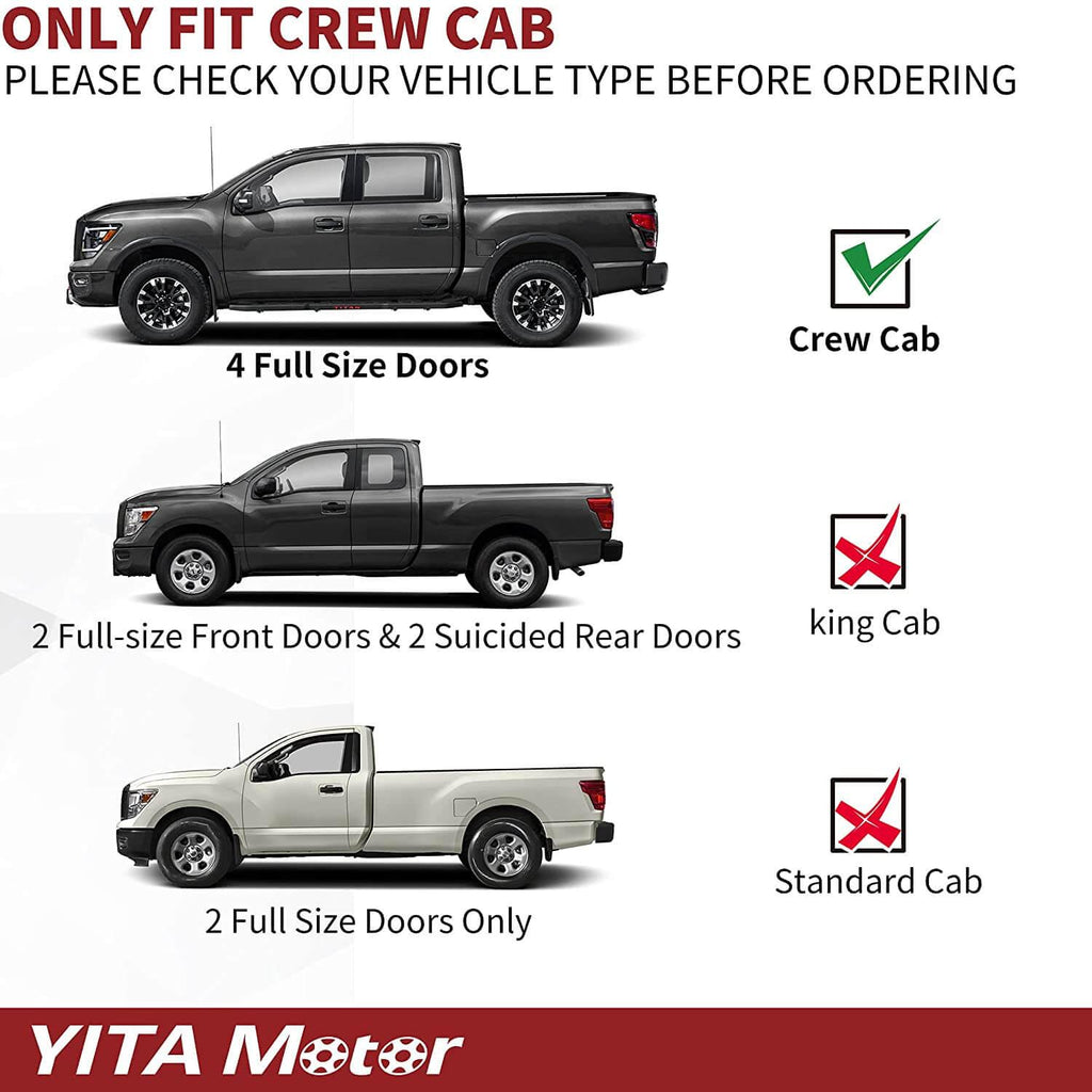 Nissan Titan running boards for 4 full door