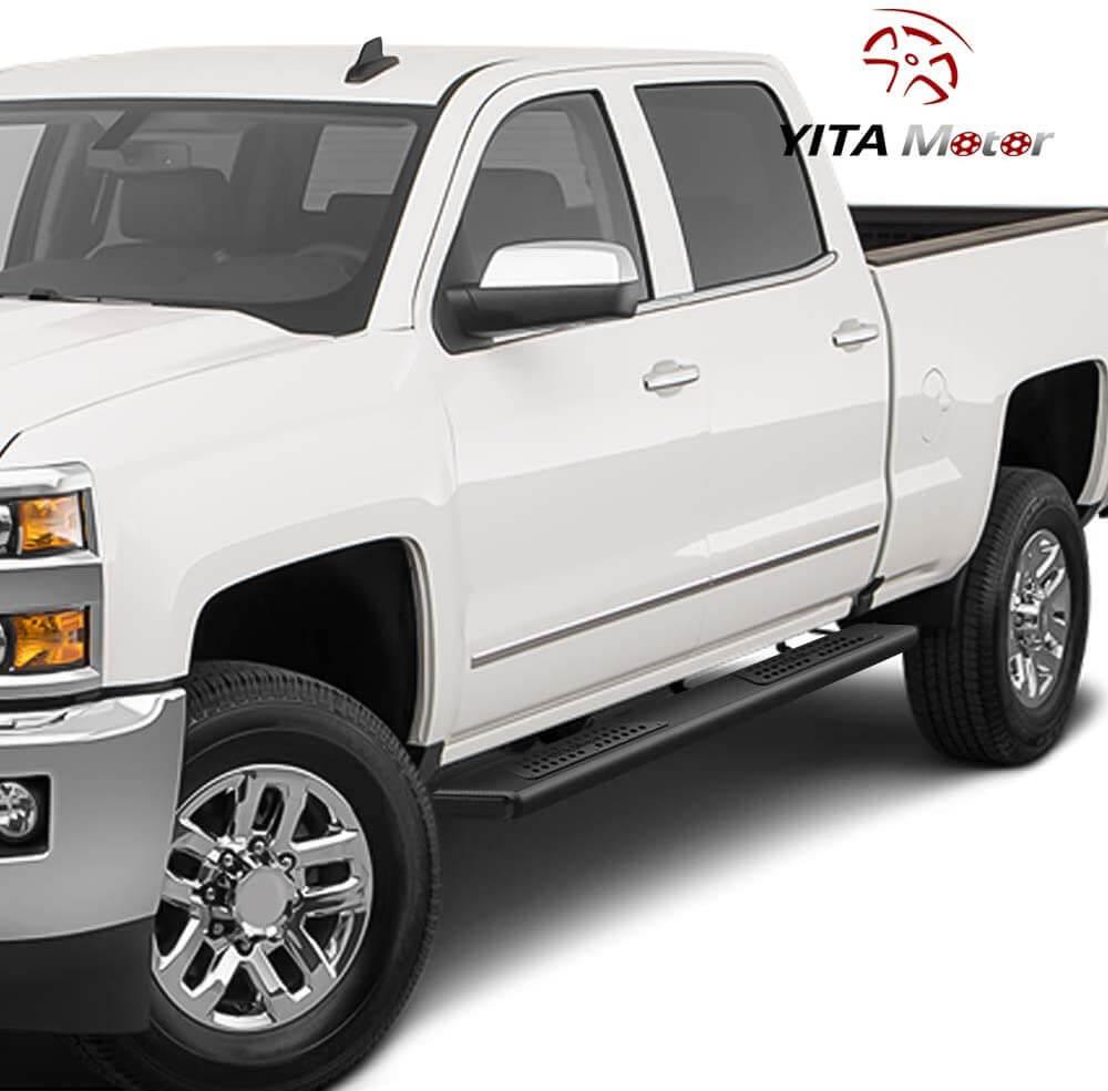 Chevy Silverado running boards display