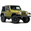 YITAMOTOR® 1987-2006 Jeep Wrangler TJ YJ 3" Running Boards Nerf Bars Side Steps, Black Powder Coating Finish - YITAMotor