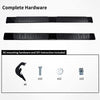 YITAMOTOR® 07-18 Chevy Silverado/GMC Sierra 1500 07-19 2500HD 3500HD Double Cab Running Boards (Including 2019 Classic) - YITAMotor