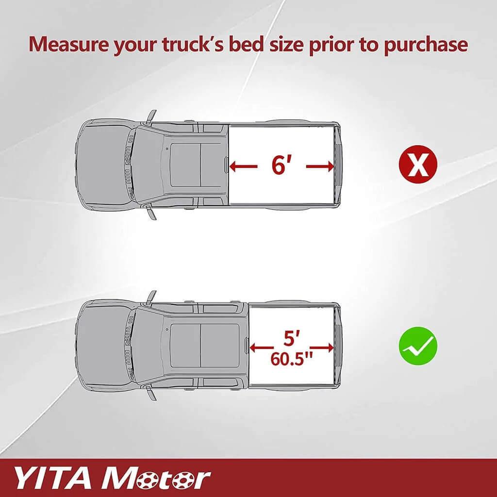 20052024 Nissan Frontier with Utility Track Rail, Fleetside 5 ft Bed