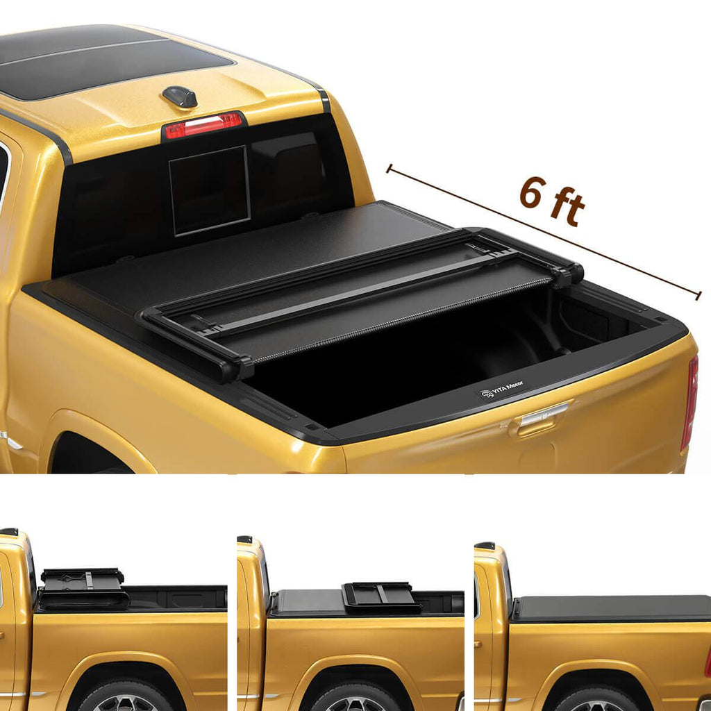 Soft-Tri-Fold-2005-2015-Toyota-Tacoma-Fleetside-6-ft-Bed-with-Deck-Rail-System-Truck-Bed-Tonneau-Cover-YITAMOTOR