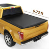 YITAMOTOR® Soft Tri-fold 2017-2024 Ford F-250 F-350 Super Duty, Styleside 6.75 ft Bed Truck Bed Tonneau Cover