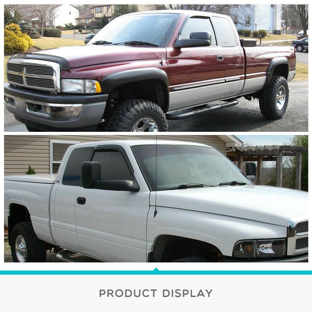 Dodge Ram tow mirrors display