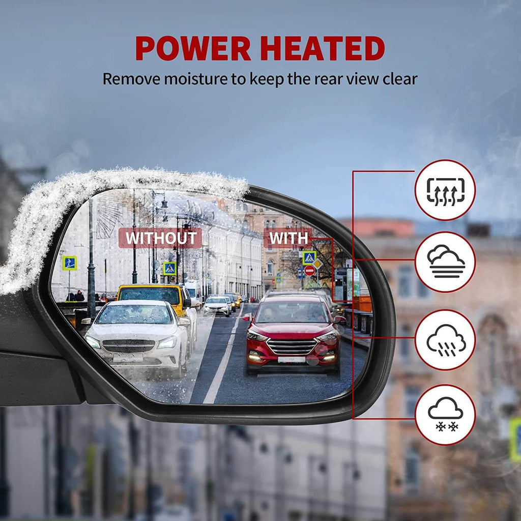 Silverado Sierra Passenger Mirror w/ power-heated function
