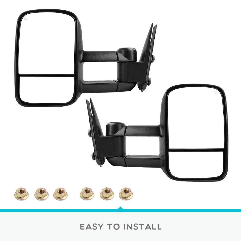 Chevy Silverado Tow Mirrors Installation