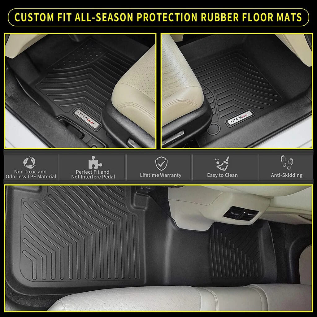 IKON MOTORSPORTS, Floor Mats Compatible With 2019-2023 Toyota RAV4, Nylon  Carpet Front & Rear 4PC Set, 2020 – Ikon Motorsports
