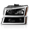 YITAMOTOR® 2003-2006 Chevy Silverado W/ LED DRL Headlights - YITAMotor
