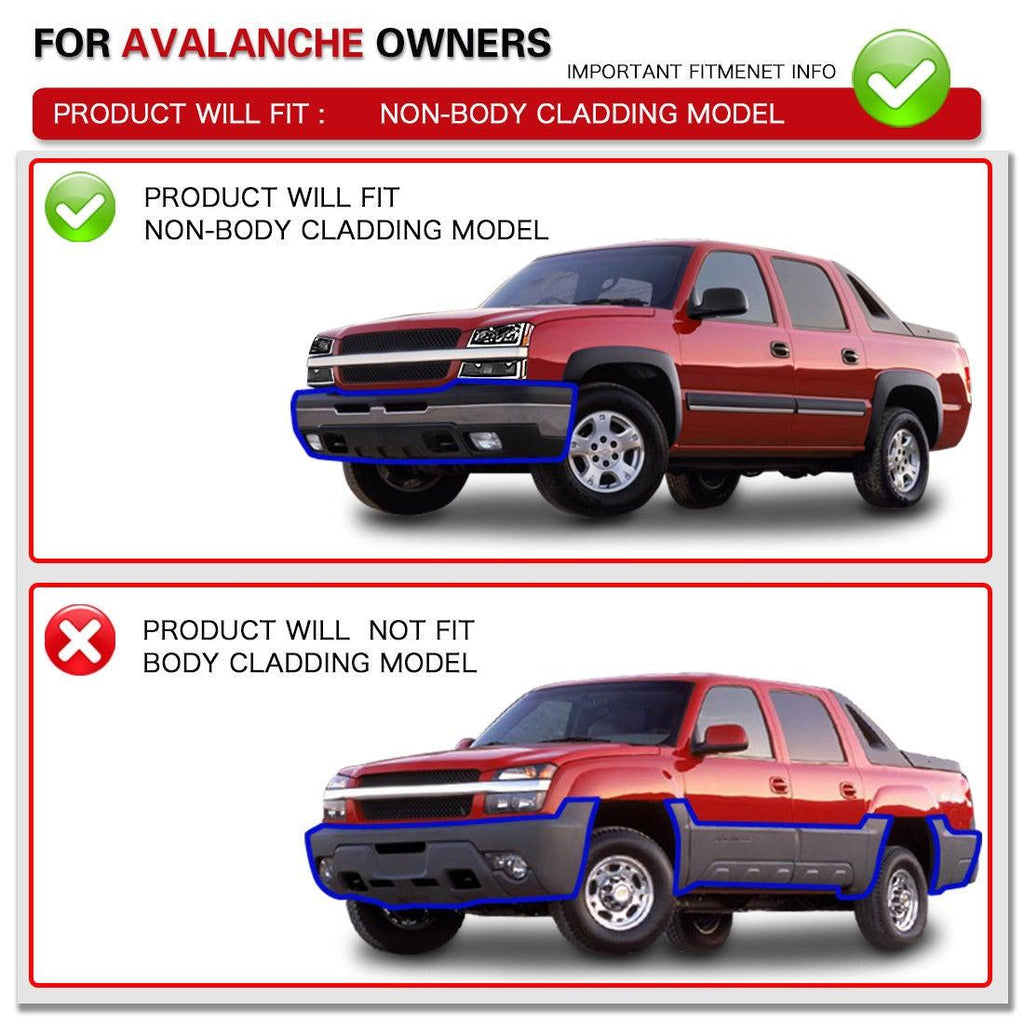 YITAMOTOR® 2003-2006 Chevy Silverado W/ LED DRL Headlights - YITAMotor