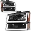 YITAMOTOR® 2003-2006 Chevy Silverado W/ LED DRL Headlights - YITAMotor