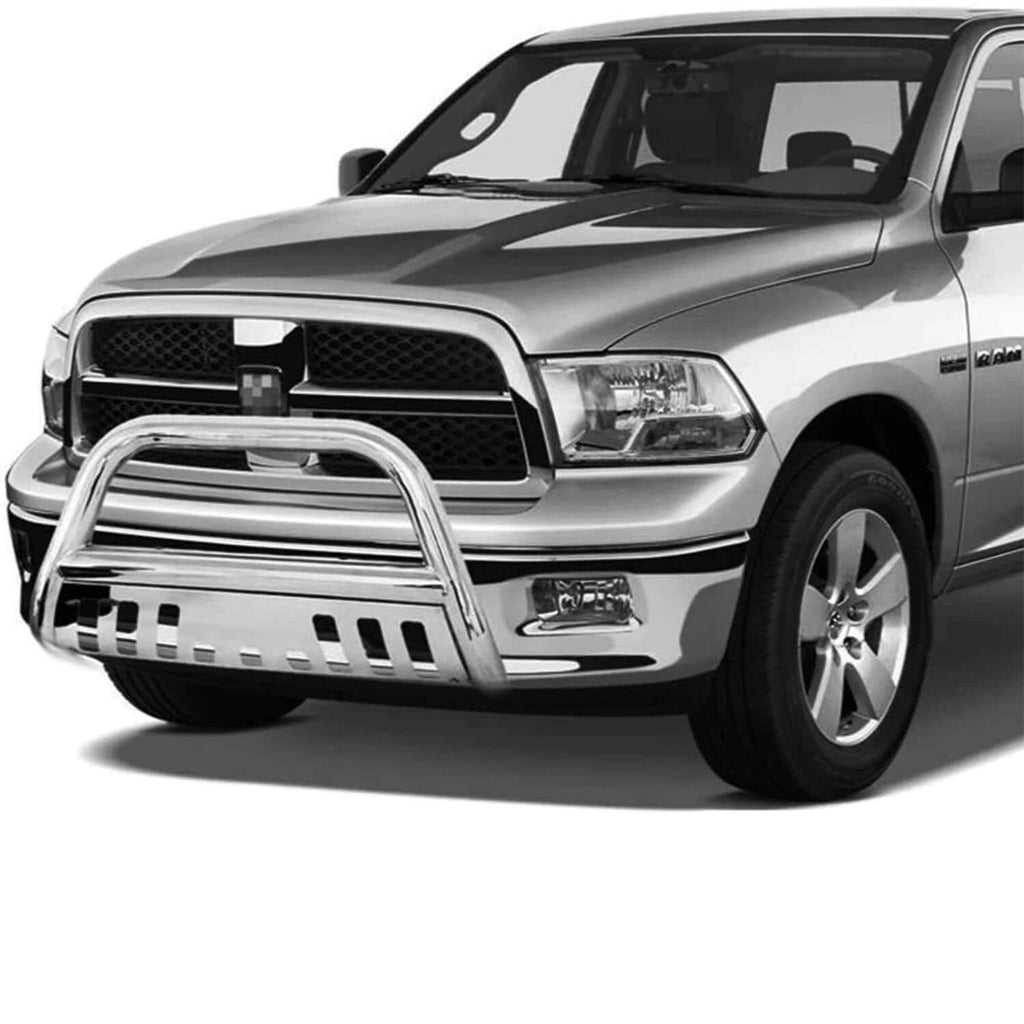 YITAMOTOR-09-18-Dodge-Ram-1500-Bull-Bar-Front-Bumper-Brush-Push-Grill-Guard-with-Skid-Plate