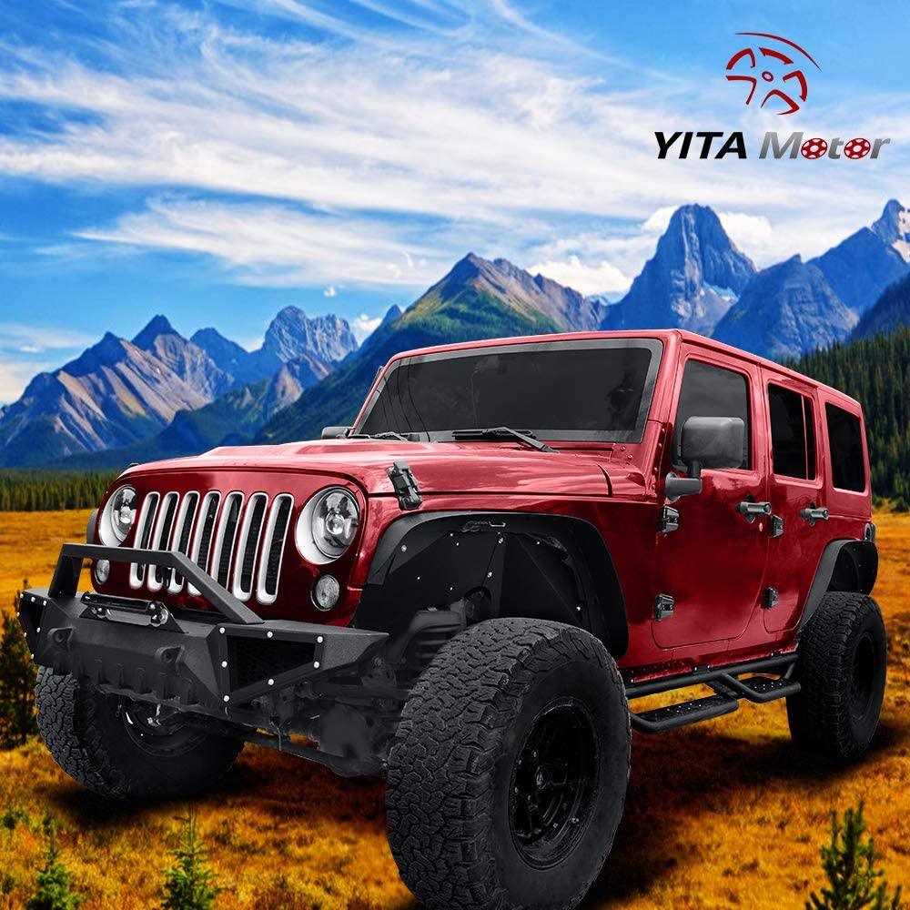 2007-2018 Jeep Wrangler JK & JKU unlimited front & rear fender flares