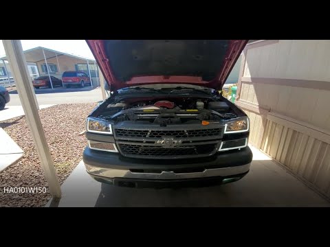 Video about How to install the chevy headlights