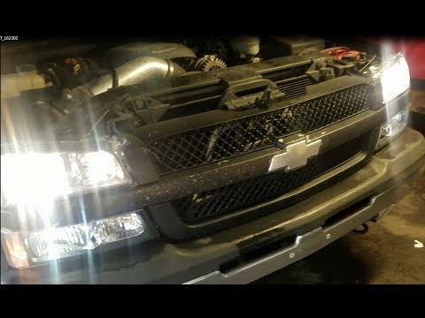 How to installa the Chevy Silverado headlight assembly