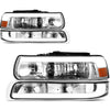 1999-2002 Chevy Silverado LED DRL Headlights