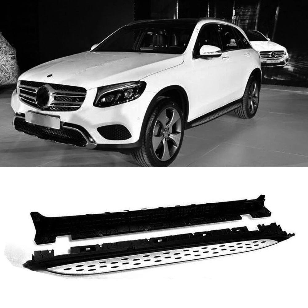 For 2012 2013 2014 2015 2016 2017 Merceder-Benz W166 ML ML350 ML550 GLE Side Step Nerf Bars Running Board - YITAMotor